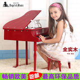 妙音天使 30键儿童小钢琴 木质宝宝早教乐器玩具生日礼物区域包邮