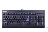 清华同方台式电脑键盘PS2圆形口有线高键位大键盘商用网吧大回车