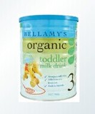 香港代购 澳洲Bellamy's/贝拉米 有机婴儿奶粉3段（1-3岁）附小票