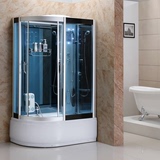 摩斯贝尼豪华整体淋浴房带浴缸淋浴间简易房玻璃房 蒸汽房-812