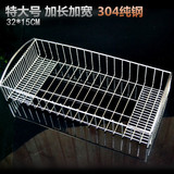 创意厨房置物架不锈钢双格沥水筷子盒消毒柜筷子筒餐具收纳筷子笼