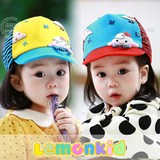 韩国正品特价儿童帽子1-4岁女宝宝秋季鸭舌帽2幼儿小童遮阳帽纯棉