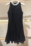 恩曼琳 2016年夏季新款专柜正品代购领口定珠礼服连衣裙I3260403