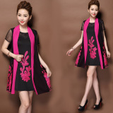 哥芙妮专柜代购2016春夏新款邦宝桑迪3S粉红玛丽正品两件套连衣裙