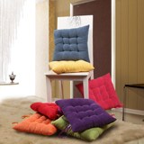 珊瑚绒坐垫加厚纯色餐椅冬季办公椅保暖垫子椅子特价 磨毛坐垫