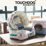 包邮Touchdog2015 它它新款猫狗宠物秋冬窝垫泰迪比熊床TDBE0016