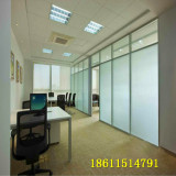 单层钢化玻璃隔断墙办公室隔断墙铝镁合金隔断隔间墙高隔断屏风