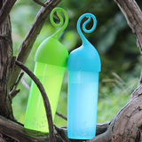 【天天特价】创意夏季水瓶便携塑料水杯带盖可爱卡通杯子儿童杯