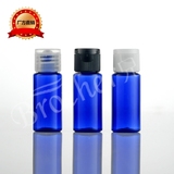 推荐10毫升蓝色翻盖瓶精油爽肤水瓶化妆品分装瓶试用装瓶小样瓶