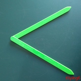 磁性角的演示器 小学数学教具 磁性角大小演示器教学三角活动角