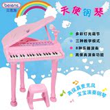 贝恩施多功能儿童教学电子琴大键盘多功能小钢琴音乐玩具带话筒
