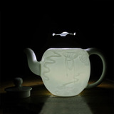 景德镇陶瓷茶壶创意 功夫茶具单壶泡红茶普洱铁观音 精品高档青瓷