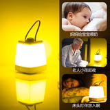 床头宝宝用哺乳可充电池小夜灯宿舍暖光婴儿喂奶台灯夜间护眼卧室