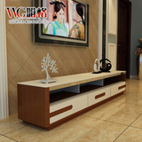 VVG欧式实木电视柜大小户型 现代简约时尚钢琴烤漆钢化玻璃储物柜