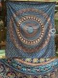 印度曼达拉mandala 装饰挂布桌布艺 多用沙发巾瑜伽挂毯床单 大号