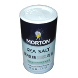 【天猫超市】莫顿  无碘海盐737g 食用盐 调味品 调味料