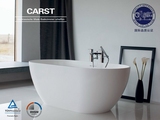 德国CARST高端卫浴独立式薄边浴缸亚克力1.7米椭圆形浴盆DL1047