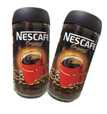 代购原装进口NESCAFE玻璃瓶装雀巢咖啡粉速溶纯黑咖啡粉200g