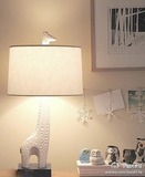 欧文长颈鹿个性台灯卧室台灯 温馨床头灯 创意灯具客厅儿童房台灯