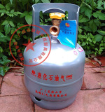 良奇牌2kg小煤气瓶 两公斤液化气罐钢瓶良琦燃气具便携空气罐正品