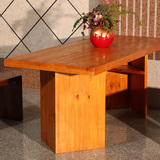 定制美式乡村复古餐桌 loft高档出口家具 北欧工业风格咖啡桌饭桌