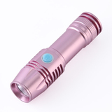 紫外线365nm手电筒化妆品面膜卫生巾测试荧光剂检测笔紫光防伪灯