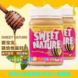 现货 新西兰代购sweet nature 天然儿童蜂蜜500g高品质营养丰富