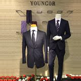 Youngor/雅戈尔西服套装 16年新款男士商务正装套西YTTX22310FAY