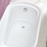 艾戈恋家1.2-1.3米小浴缸812 亚克力坐泡式浴缸独立式 贵妃浴缸普