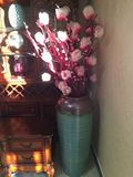 欧式复古陶瓷花瓶摆件陶罐客厅插花落地大花瓶酒店装饰品三件套