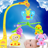 新生儿床铃0-1岁婴幼儿床铃玩具3-6-12个月旋转音乐盒床头铃摇铃