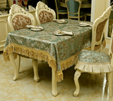 欧式餐桌桌旗桌布 茶几旗美式餐桌旗桌子布厚款防滑高档定做