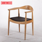 肯尼迪明椅实木餐椅简约现代木质椅书房椅宜家椅特价水曲柳椅子