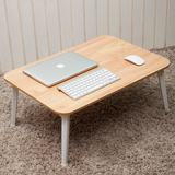 2016智亚长床上笔记本懒人折叠桌子书桌0.01整装简约现代电脑桌