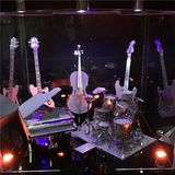 【MCG】3D立体拼图金属模型玩具乐器钢琴架子鼓主吉他贝斯大提琴