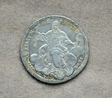 梵蒂冈1802年教皇庇护七世1斯库多大银币 极美品相