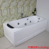 浴缸亚克力 冲浪按摩浴缸恒温加热 单人独立式小户型五件套浴缸