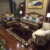 新品欧式客厅茶几格子简约现代中式卧室床边满铺晴纶宜家地毯定制
