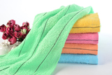 毛巾厂包邮批发澡堂浴池专用一次性黑筋彩条毛巾保洁打扫卫生毛巾