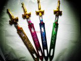 包邮天王宝剑塑料玩具天王剑塑料玩具儿童刀剑表演道具天王剑批发