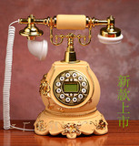 新款高档仿古电话机欧式复古家用古典工艺别墅老式电话座机包邮