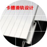 加厚铝合金工程折叠人字家用梯子配件通用工作台合页盖板顶部踏板