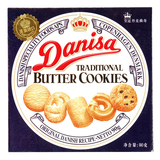 【天猫超市】印尼进口 Danisa皇冠丹麦曲奇饼干原味90g盒