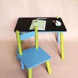 木质儿童学习桌椅套装绘画桌/多功能幼儿园桌椅 黑板桌 包邮