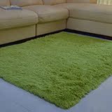 特价加厚可水洗丝毛客厅卧室茶几床边地毯可定制定做满铺可爱地垫