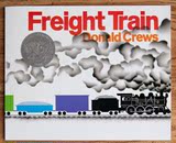 英文原版绘本 故事书 Freight Train