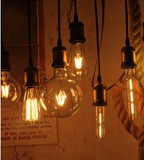 LED爱迪生灯泡 复古创意满天星ST64酒吧服装店咖啡厅装饰小吊灯