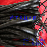 4芯弹簧线 螺旋电缆 耐磨弹簧线 弹簧电源线 4*0.5 不拉1米PU线