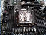CPU水冷头 喷射头 透明版本 紫铜 镀银 全平台