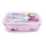 韩国进口餐盒冰雪奇缘餐盒密封圈不锈钢儿童便当盒午饭盒560ml